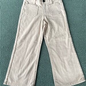 Gymboree Cream/Ivory Flare-Leg Corduroy Pant